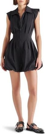 Steve Madden Dyanne Bubble Hem Minidress in Black at Nordstrom Rack, Size Small