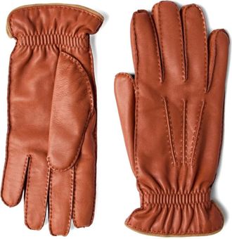 Brunello Cucinelli nappa leather gloves - Brown