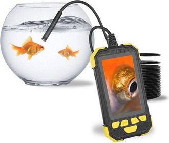 No Brand Endoscopio Industrial De Inspecci&oacute;n 1080p Con Pantalla Lcd De 4,3, Endoscopio Semirr&iacute;gido De Cuello De Cisne Impermeable De 5 M Para Motores De Autom&oacute;