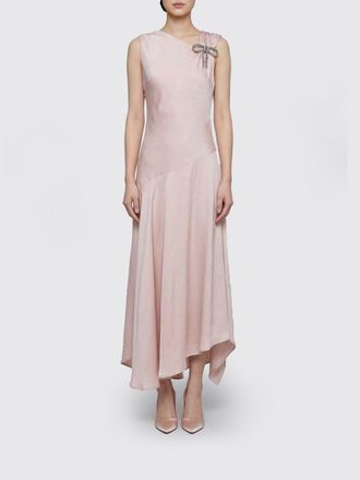 Jil Sander Abito Midi con spilla fiocco Jil Sander