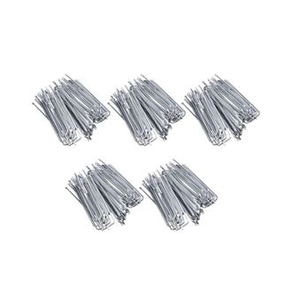 OEM Ganchos Para Cortinas Con 4 Puntas Y Pliegues, 100 Unidades