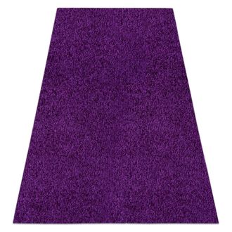 RugsX RugsX Wall-To-Wall Eton Rug in Purple | Size: 150 cm x 400 cm