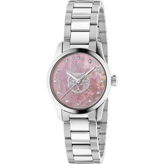 Gucci Accessoires, Dames, Grijs, ONE Size, G-Timeless Ya 1265025 Armbanduhr