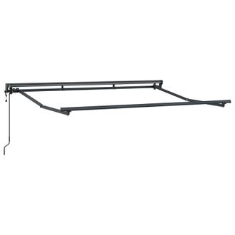 vidaXL Estructura De Toldo Retr&aacute;ctil El&eacute;ctrico Antracita 3 X 2 M Acero Vidaxl