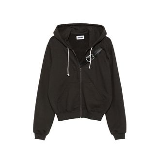 Magliano Belt-detail Zip-up Hoodie