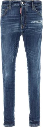 Dsquared2 Cool Guy Jeans - Heren - Slim Fit Jeans - Blauw - XS - Katoen - Jeans