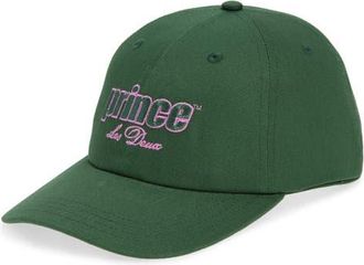 Les Deux x Prince Dad Cap in Pineneedle Green at Nordstrom