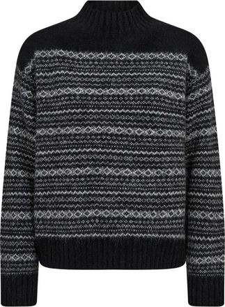 Mos Mosh Maglia Girocollo - - Knitwear - Donna - Nero - M