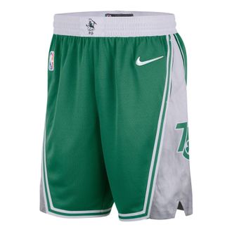Nike Mens Nike Boston Celtics Colorblock Straight Shorts Green DB4127-312