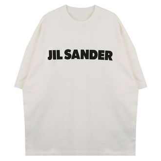 Jil Sander Front Logo Jersey T-shirt