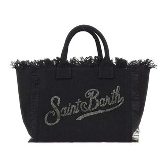 MC2 Saint Barth Tote Bags, female, Black, Size: ONE SIZE Vanity Tote Bag