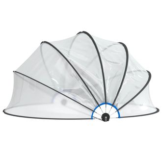 vidaXL Vidaxl - C&uacute;pula Para Piscina Redonda Pvc 376x188 Cm