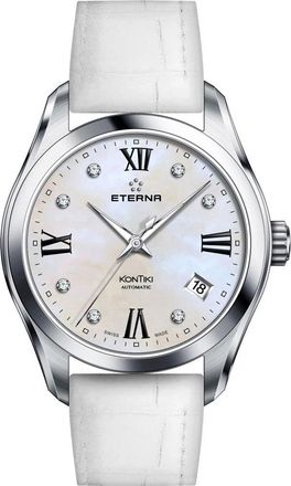 Eterna Kontiki Lady Automatic - Dames - Accessoires - Wit - Maat: ONE Size