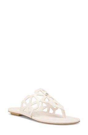 Stuart Weitzman Jasmine Cutout Sandal in Cream at Nordstrom Rack, Size 8