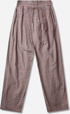 Dries Van Noten Men s Draped Cotton Pants Red