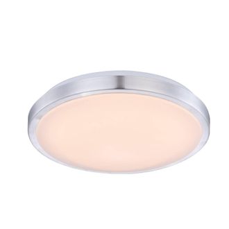 Lindby L&aacute;mpara De Techo Led emelie En Gris Aluminio - Lindby