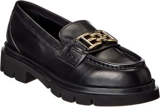 Bally Weaty Leather Loafer
