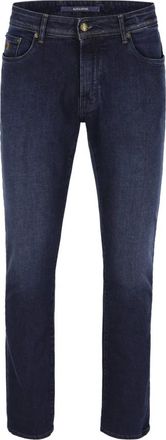 Atelier Noterman Slim-fit Jeans - Heren - Slim Fit Jeans - Blauw - W38 L32 - Jeans