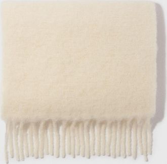 Maje Alpaca Blend Scarf - Gift Idea - Off White - Maje