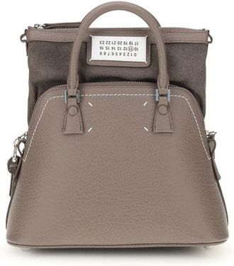 Maison Margiela Beige Kalfskleren Bos Taurus Handtas