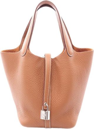 Herm&egrave;s Pre-owned Hermes Clemence Picotin Lock 18 Ladies L0QGPVRWCOA0TR5M
