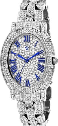 Christian Van Sant Womens Amore Silver Dial Watch