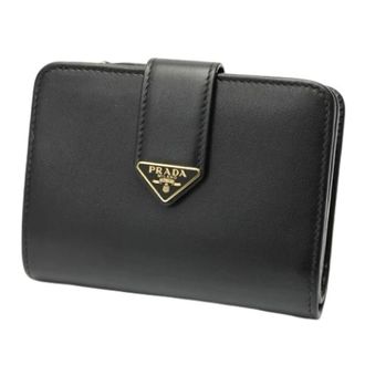 Prada Pre-owned Portafoglio Vintage (bi-fold) - - Pre-owned - Donna - Nero - ONE SIZE