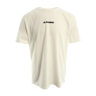 Jil Sander T-Shirts, male, White, Size: L T-shirt