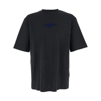 Dsquared2 T-Shirts, male, Black, Size: S Crewneck T-Shirt with Logo Lettering