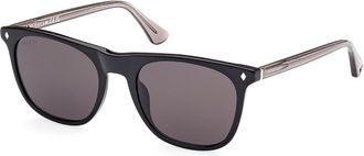 Web Eyewear Web WE0339 01A Mens Sunglasses Black Size 53