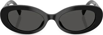 Dolce & Gabbana Zonnebrillen - Dames - Zonnebrillen - Zwart - 53 MM - Accessoires