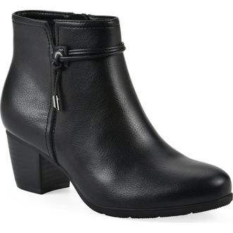 White Mountain Angelo Bootie in Black/Smooth at Nordstrom Rack, Size 11