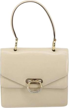 Celine Pre-owned Handbags, female, Beige, Size: ONE SIZE Pre-owned Vintage Handbag