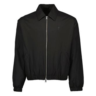 Ami Heren, Jassen, Zwart, Maat: M Polyamide