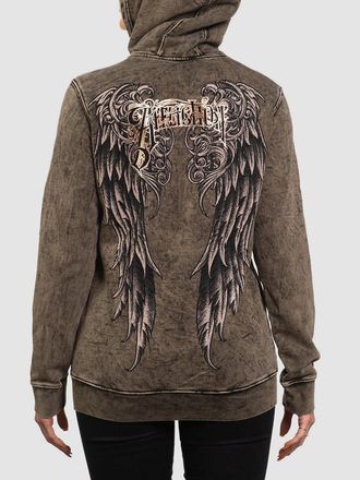 Affliction Lovington Sweatjacke schwarz