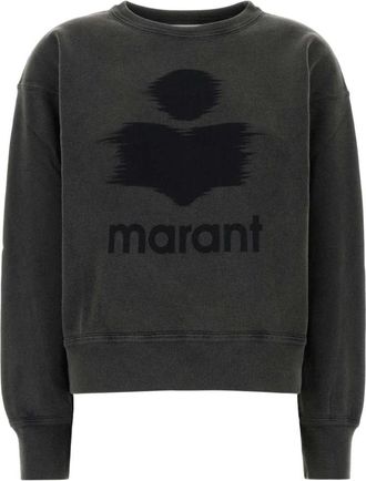 Isabel Marant Mobyli Sweatshirt - Dames - Sweatshirts - Grijs - 2XS - Katoen - Hoodies & sweatvesten
