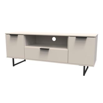 Welcome Furniture Havana Ready Assembled TV Unit with 2 Doors and 1 Drawer - Kashmir Matt - Welcome Furniture | TJ Hughes