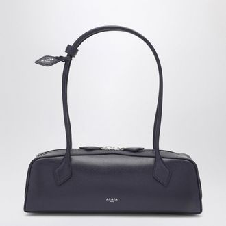 Alaia Le Teckel medium bag in aubergine