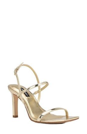 Nine West Olah Slingback Sandal in Gol01 at Nordstrom Rack, Size 8