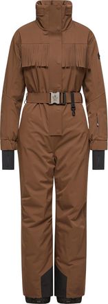 Moncler Moncler Insulated Ski Suit, Women, Brown, Size: Xs