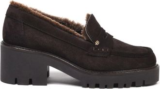 Baldinini Mocas&iacute;n con Tac&oacute;n - Shoes - Mujer - Marr&oacute;n - 37 1/2 EU