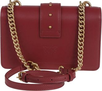Pinko Pinko Crossbody Bags - Love One Mini Simply Bag Red - Gr. unisize - in Rot - f&uuml;r Damen