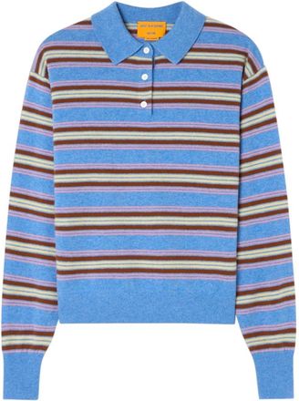 Guest In Residence Guest IN Residence T-shirts en Poloshirts - Dames - Polos - Blauw - XS - Tops