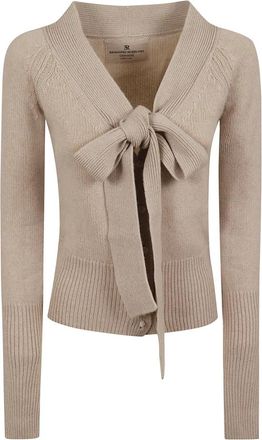 Ermanno Scervino Cardigan - Dames - Vesten - Beige - S - Truien & Vesten