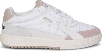 Palm Angels White Calfskin Womens Sneakers