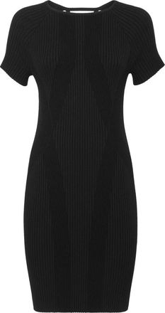 Philipp Plein T-Shirt Jurk - Dames - Kleedjes - Zwart - L - Polyester - Kleedjes