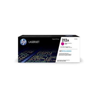 Braun Hewlett Packard - Cartucho De T&oacute;ner Hp 212a Magenta Original (w2123a) Para Hp Color Laserjet Enterprise M555 / M554 / M578
