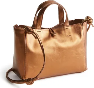 Vera Bradley Outlet Leather Mini Hathaway Tote Bag