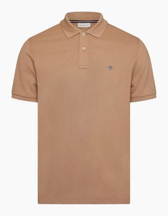 GANT Mens LG Polo Shirt - Brown - Size: 42