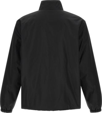 Jil Sander Mens Black Polyester Full-Length Jacket Clothing